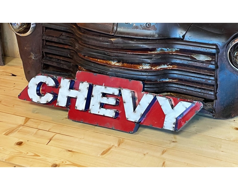Chevrolet Chevy XL 3D Schild Califas - La Marca del diablo