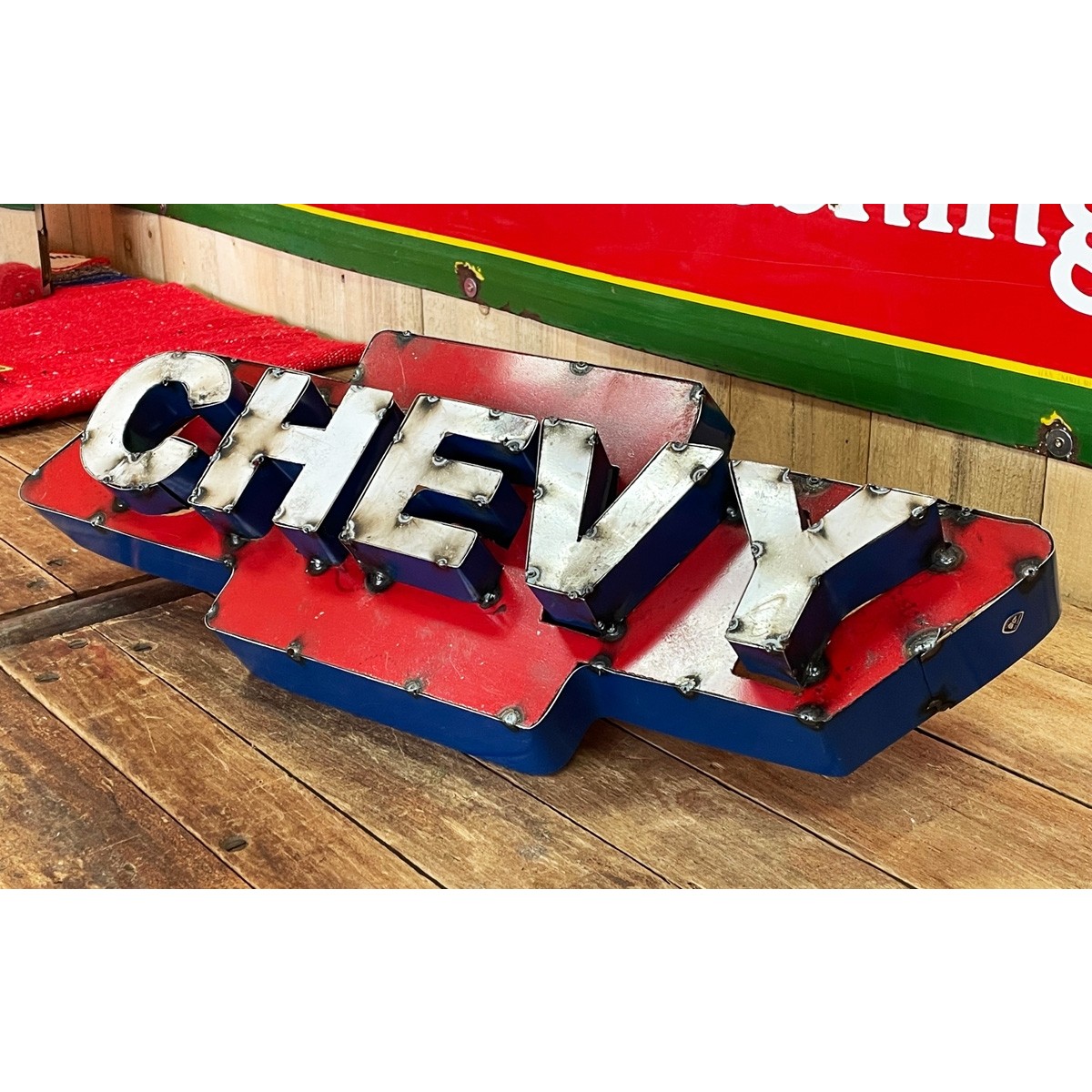 Chevrolet Chevy XL 3D Schild Califas - La Marca del diablo