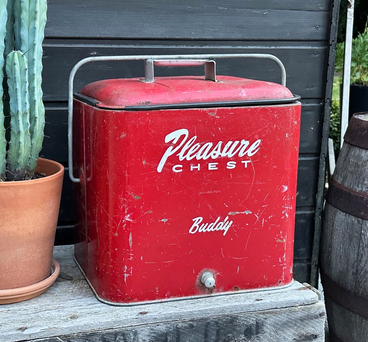1950´s Pleasure Chest "Buddy" Picnic Cooler