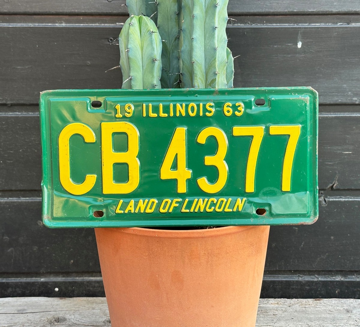 1963 Illinois Kennzeichen