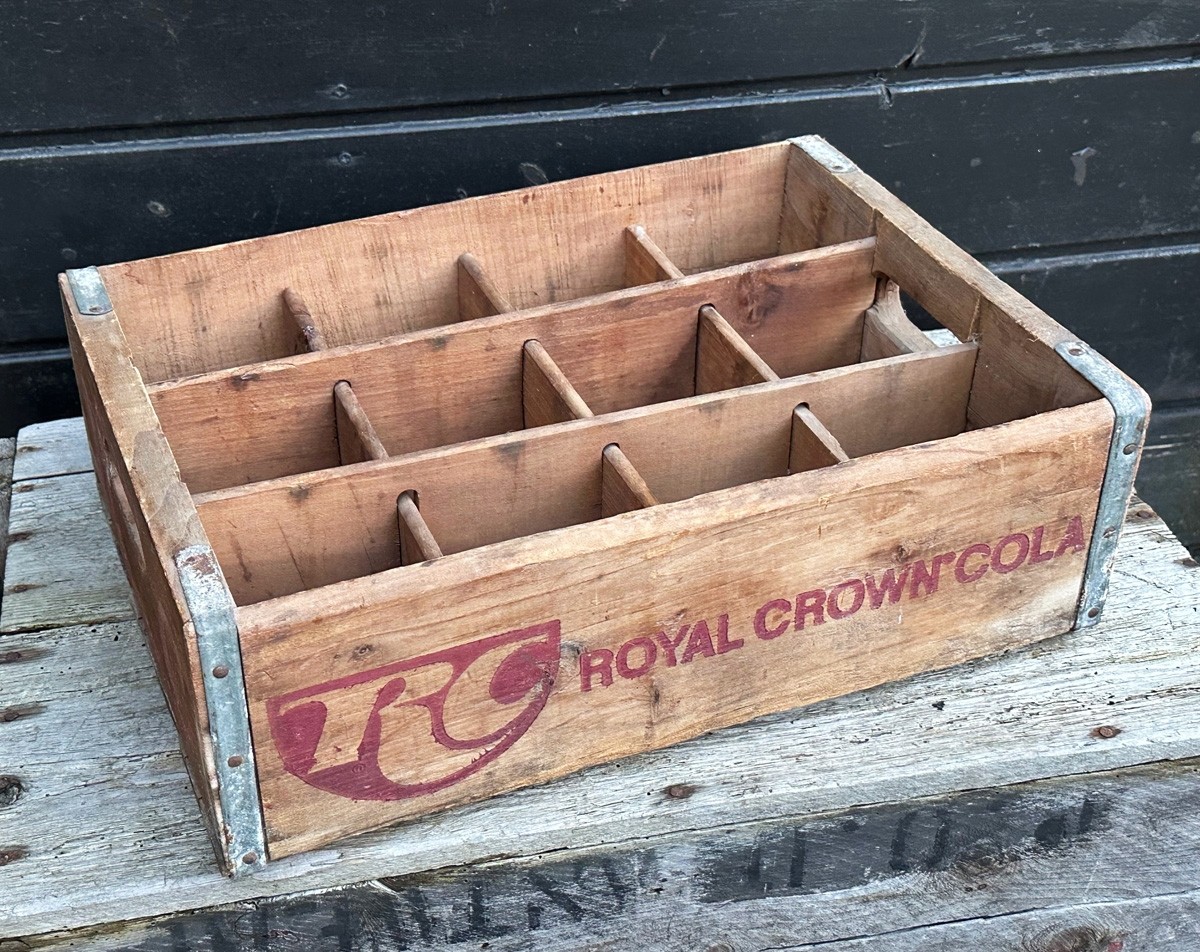 Royal Crown Cola Getränkekiste