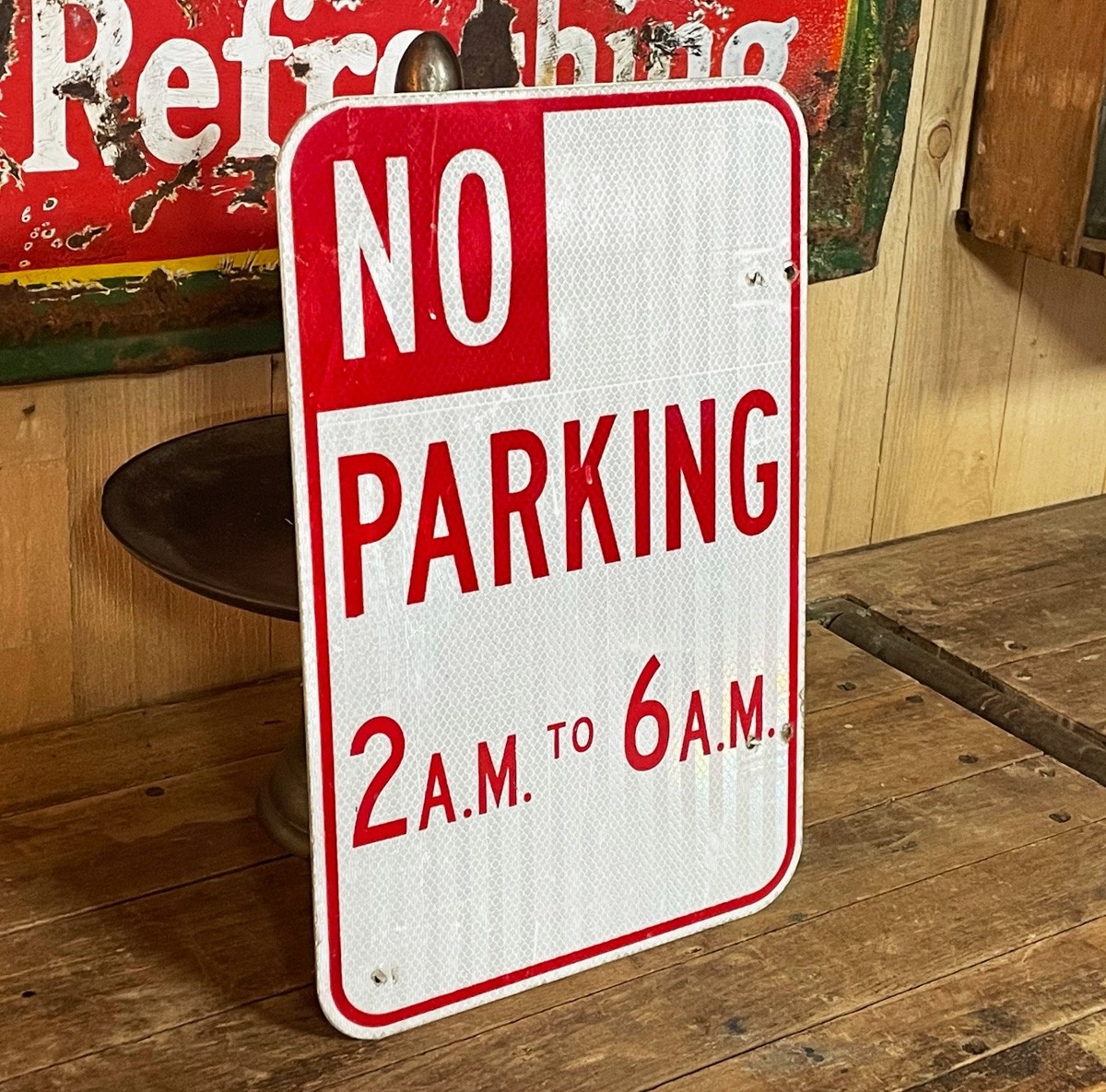 No Parking 2AM to 6AM Verkehrsschild