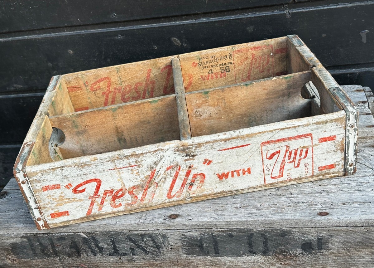 Seven Up Getränkekiste - 1956