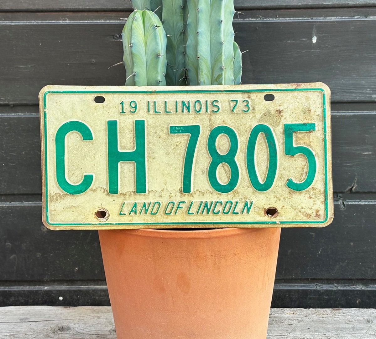1973 Illinois Kennzeichen