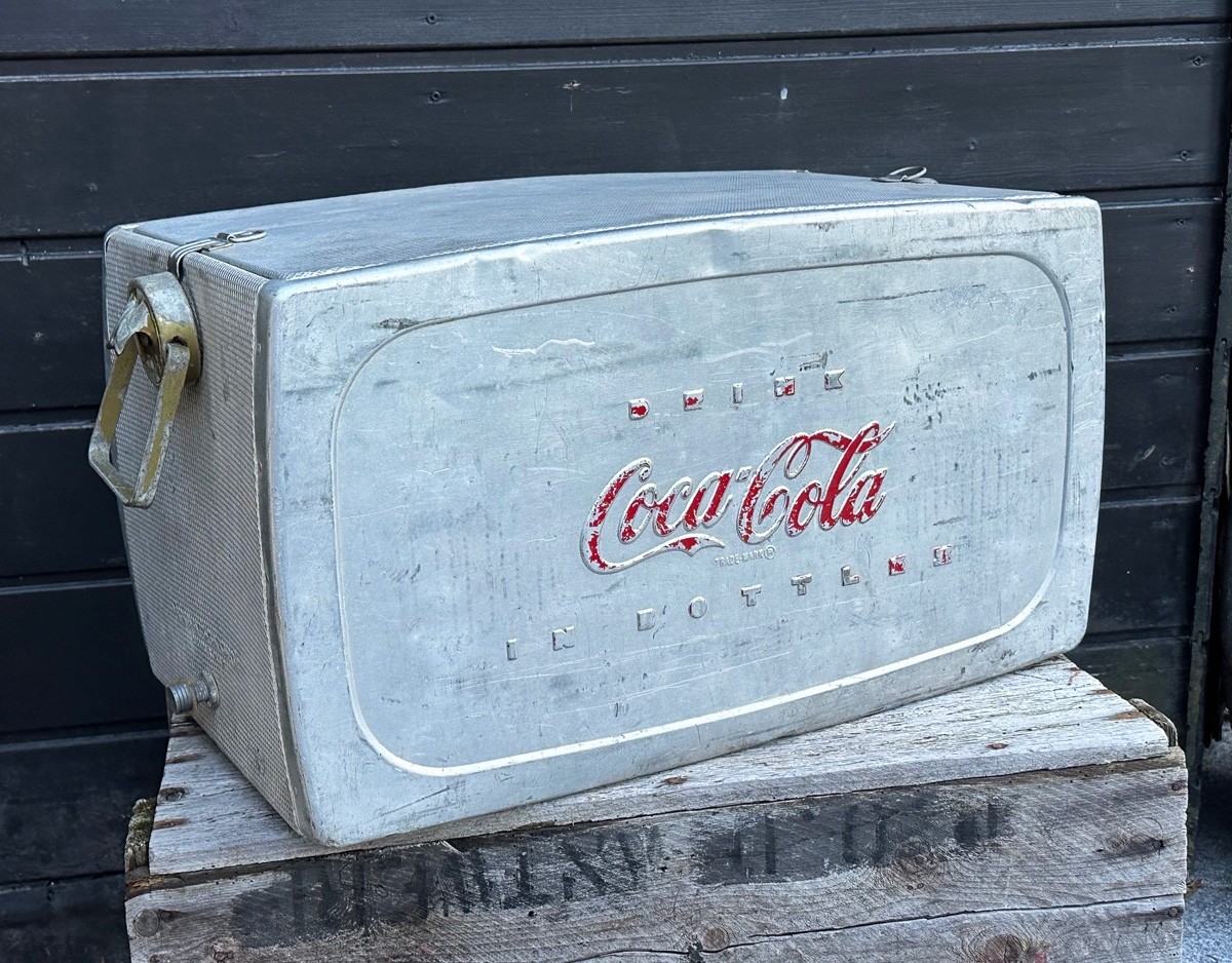 Coca Cola Progress Aluminium Picnic Cooler