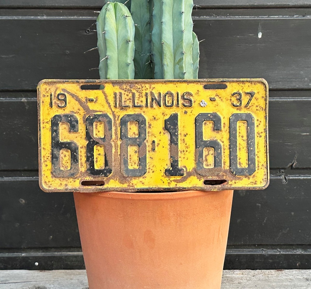 1937 Illinois Kennzeichen