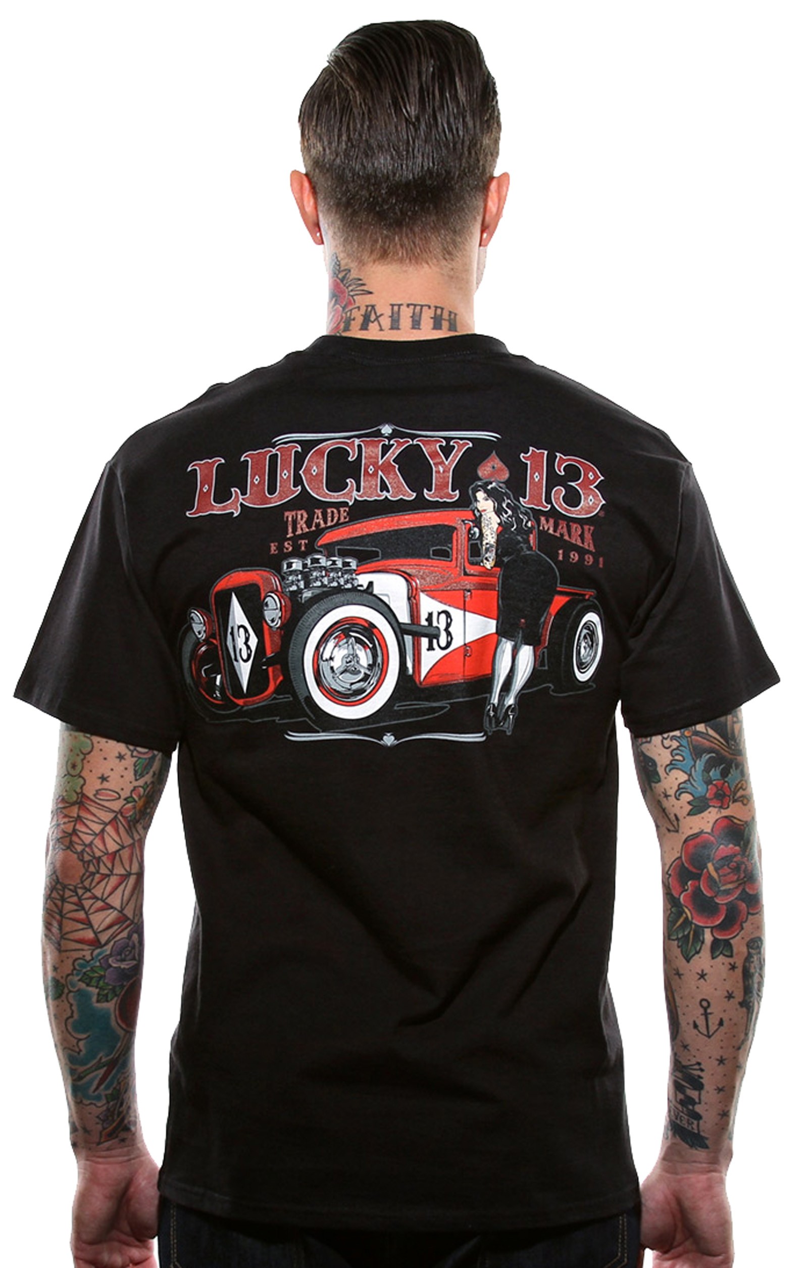 Lucky 13 - Adrian T-Shirt Back