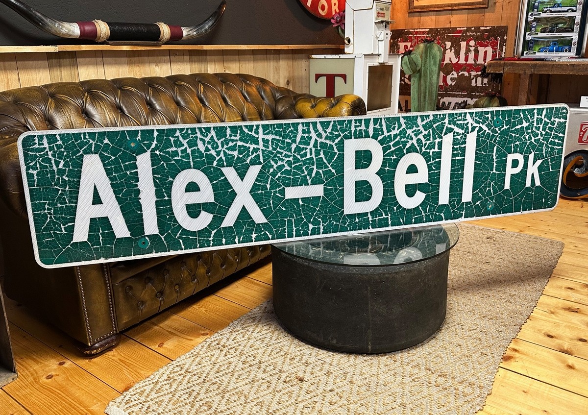 XXL Alex - Bell Pk Straßenschild