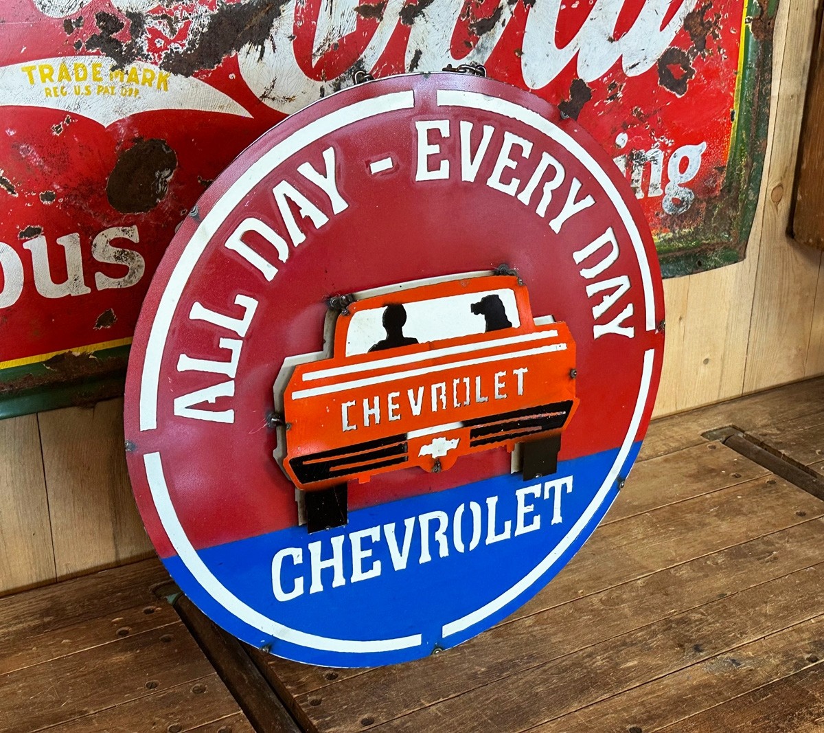 All Day - Every Day Chevrolet Schild