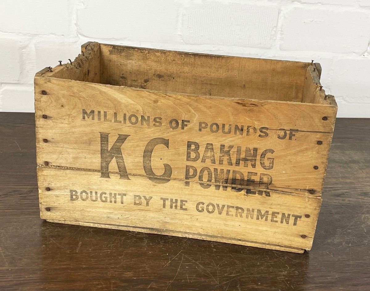 KC Baking Powder Lieferkiste