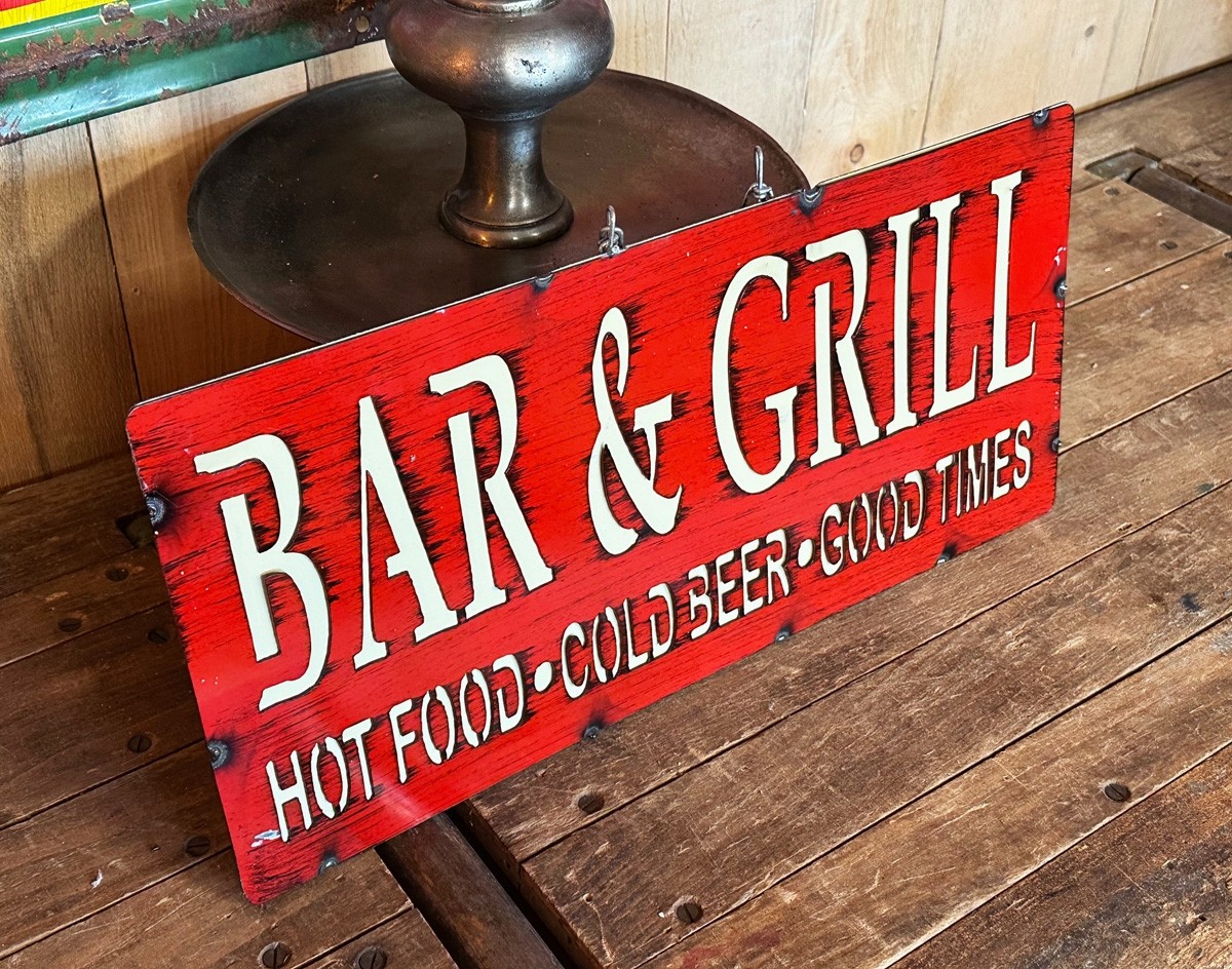 Bar & Grill Schild