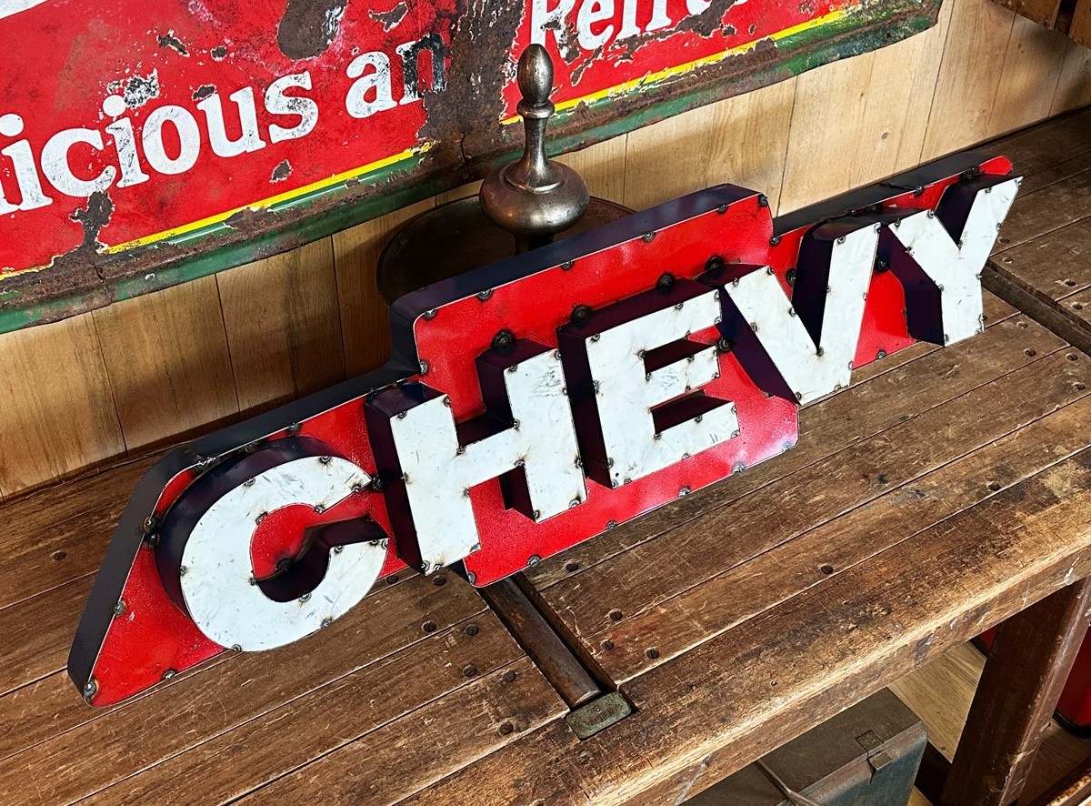 Chevy Bowtie XXL Schild