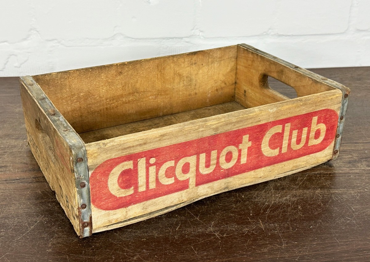 Clicquot Club Getränkekiste - 1963