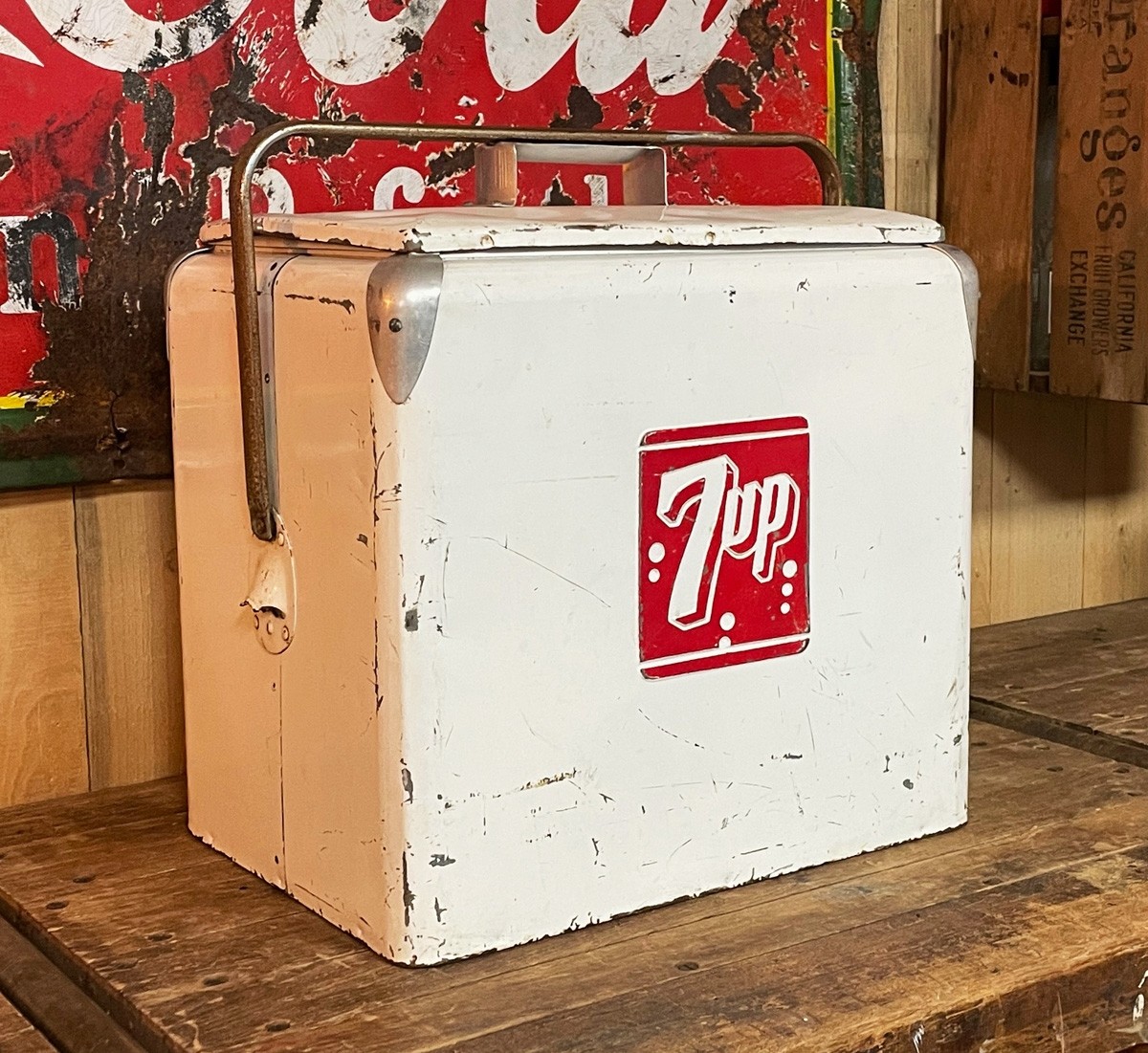 Seven UP Progress Picnic Cooler