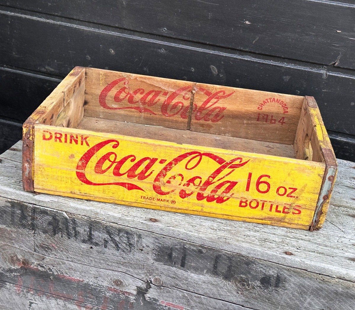 Coca Cola Getränkekiste - 1964