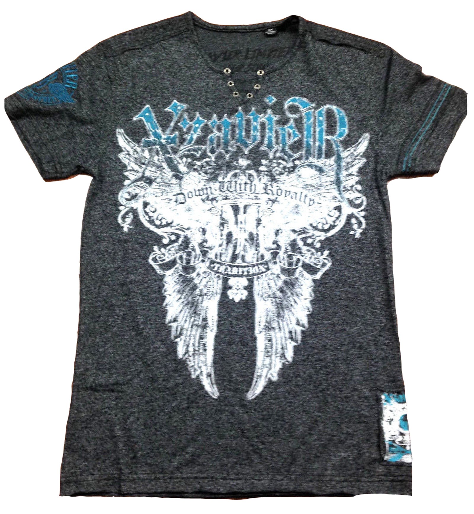 Xzavier - LIMITED COLLECTION Distressed Motif T-Shirt Front