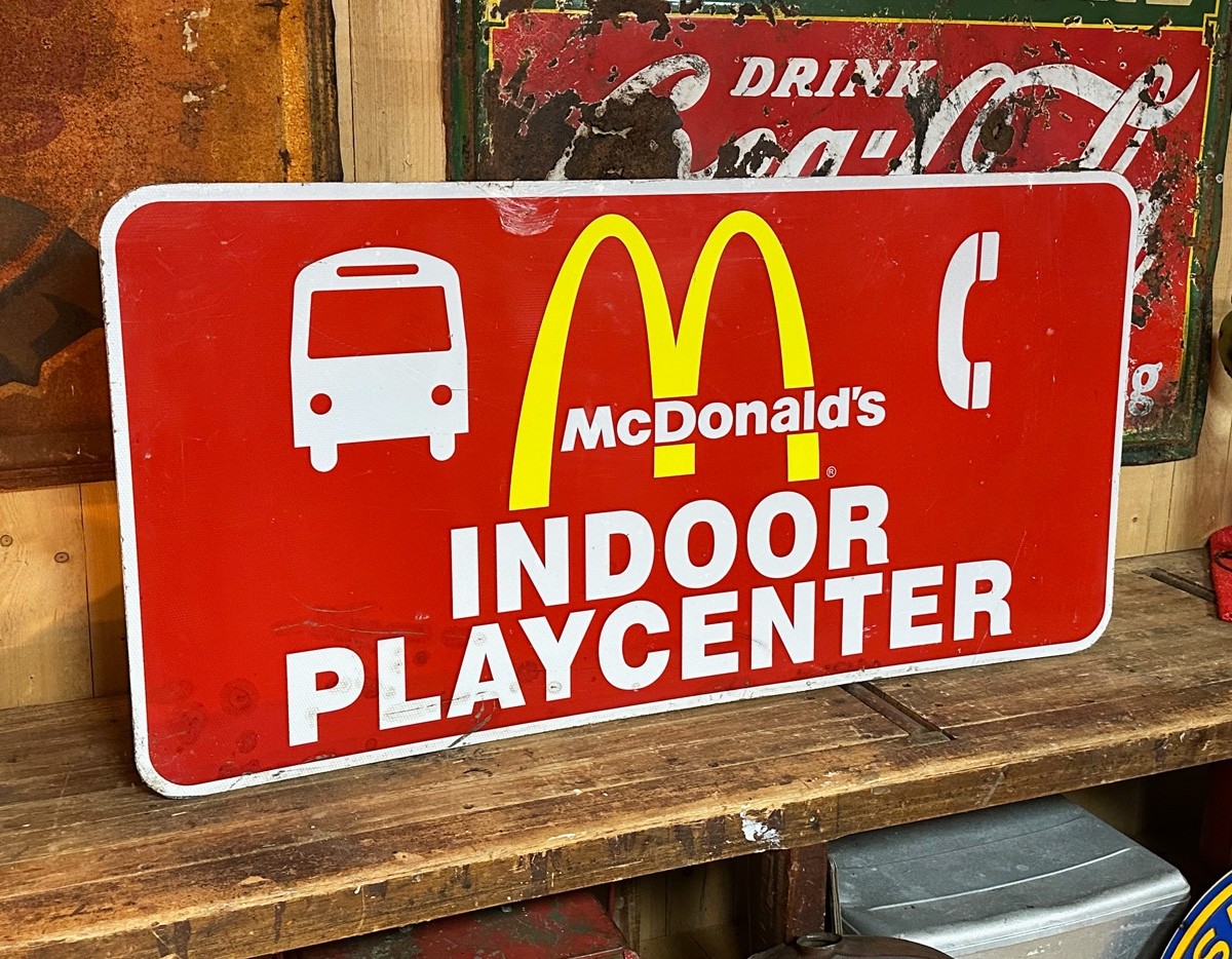 1990´s Mc Donald´s Schild