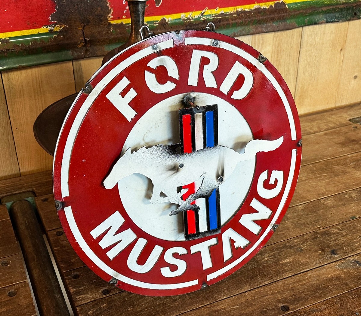 Ford Mustang Schild