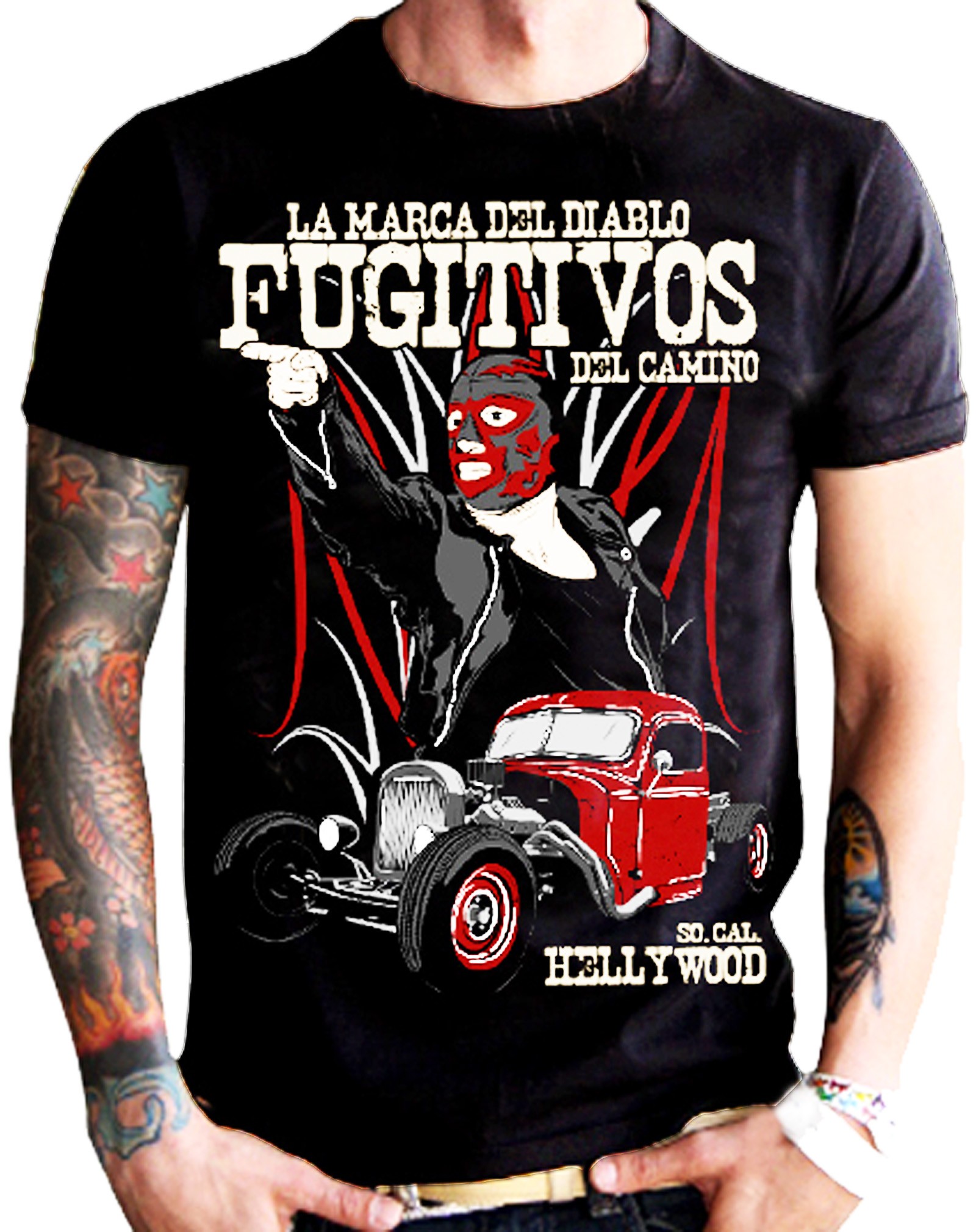 La Marca Del Diablo - Fugitivos T-Shirt Front