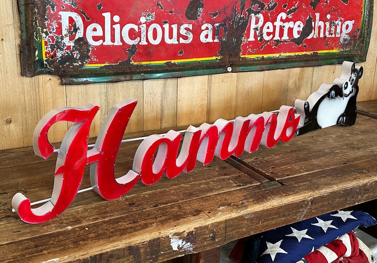 Hamms Beer Schriftzug