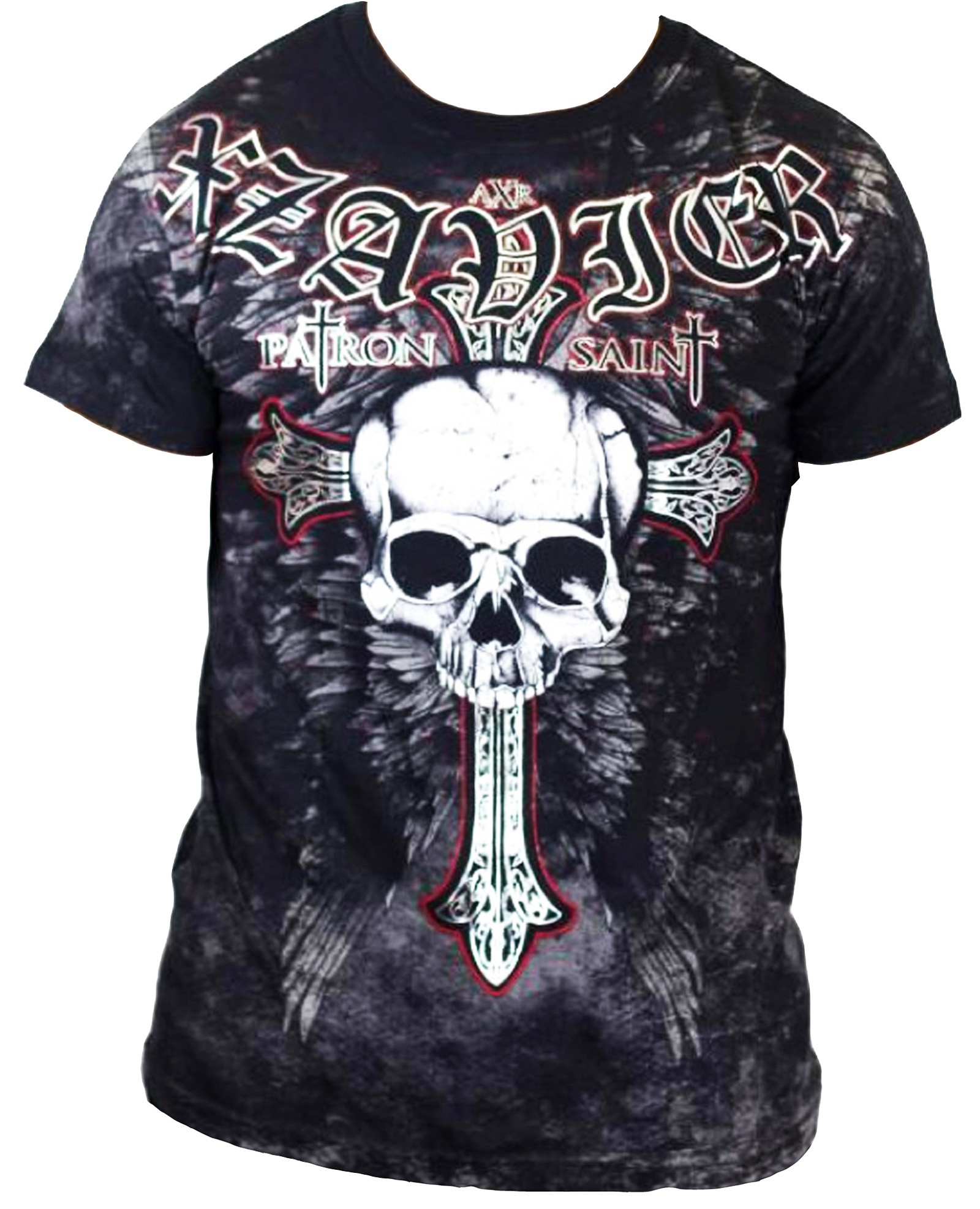 Xzavier - Holy Skull T-Shirt Front