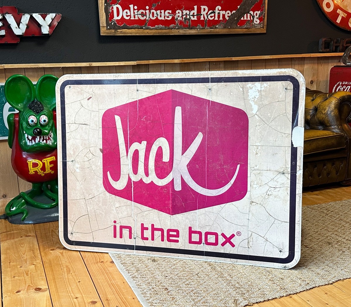 XXL Jack in the Box Schild