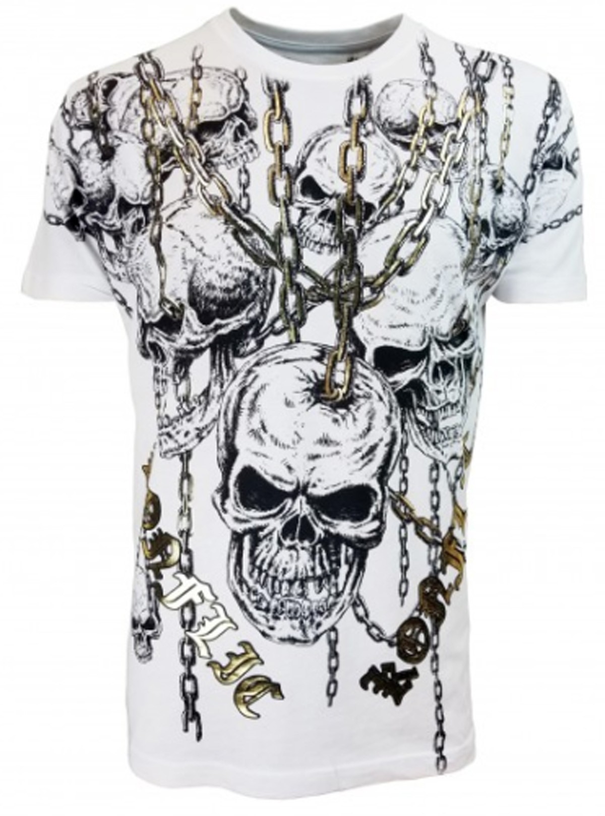 Konflic Clothing - Skull Chains T-Shirt