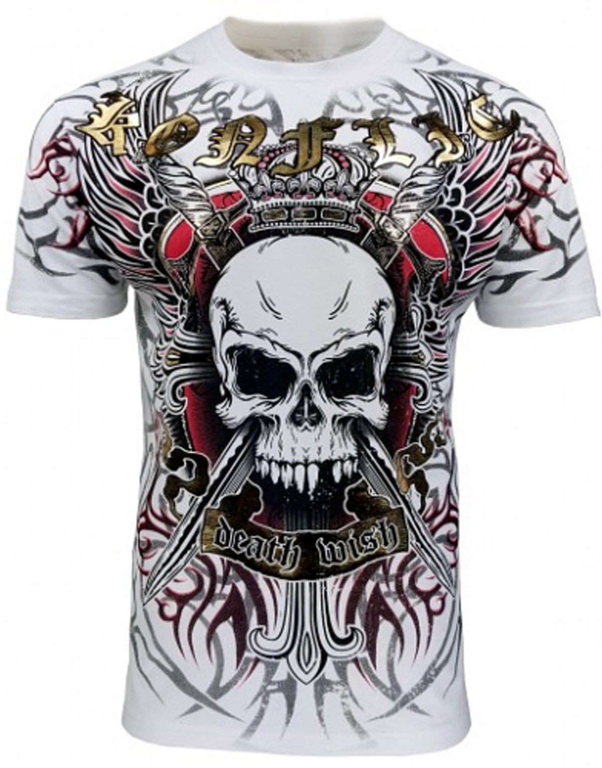 Konflic Clothing - Death Wish T-Shirt