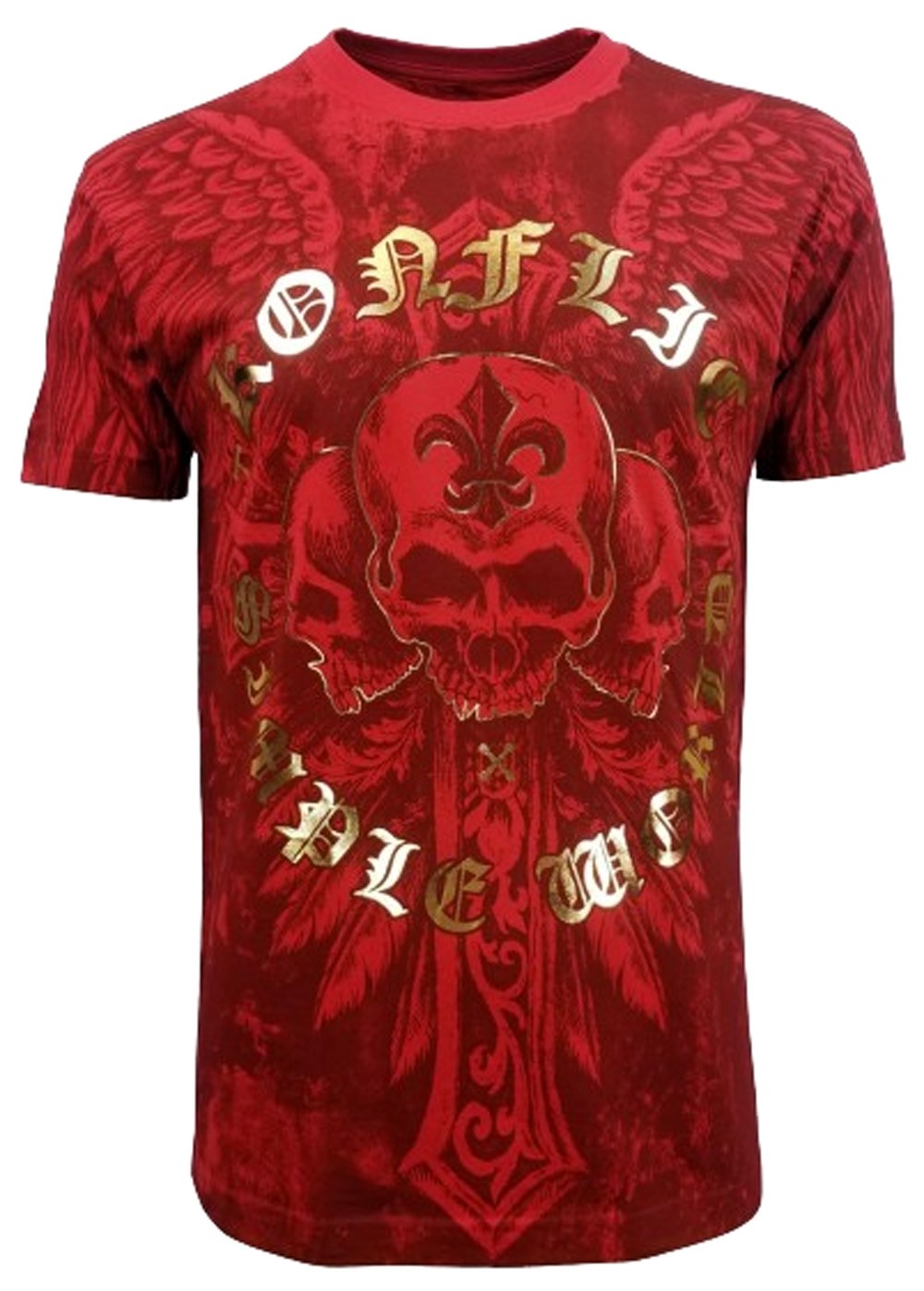Konflic - Triple Skull T-Shirt