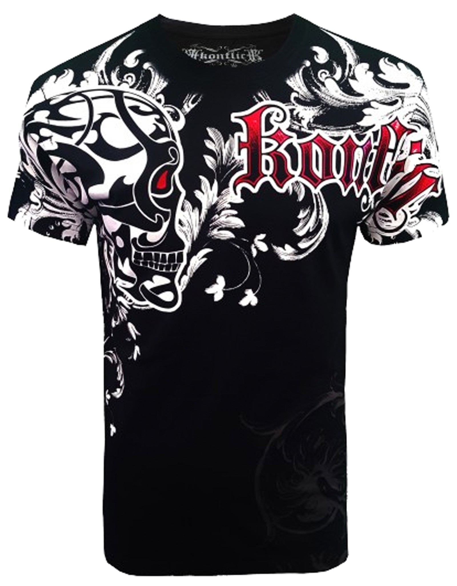 Konflic Clothing - Skull Shied T-Shirt 