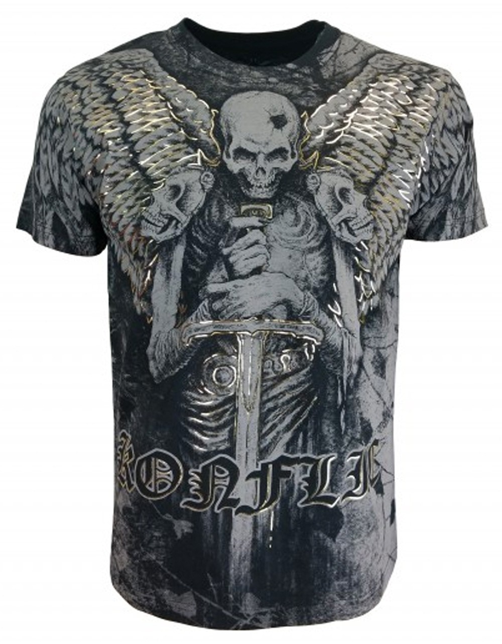 Konflic Clothing - Skull Slayer T-Shirt