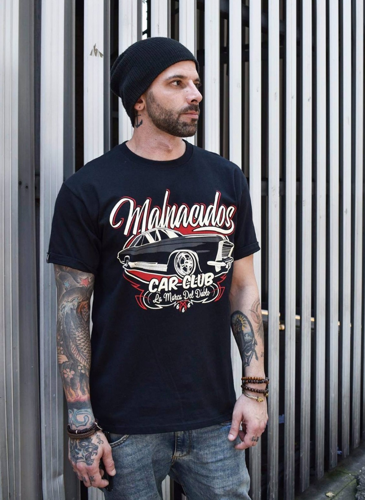 La Marca Del Diablo - Malnacidos Car Club T-Shirt