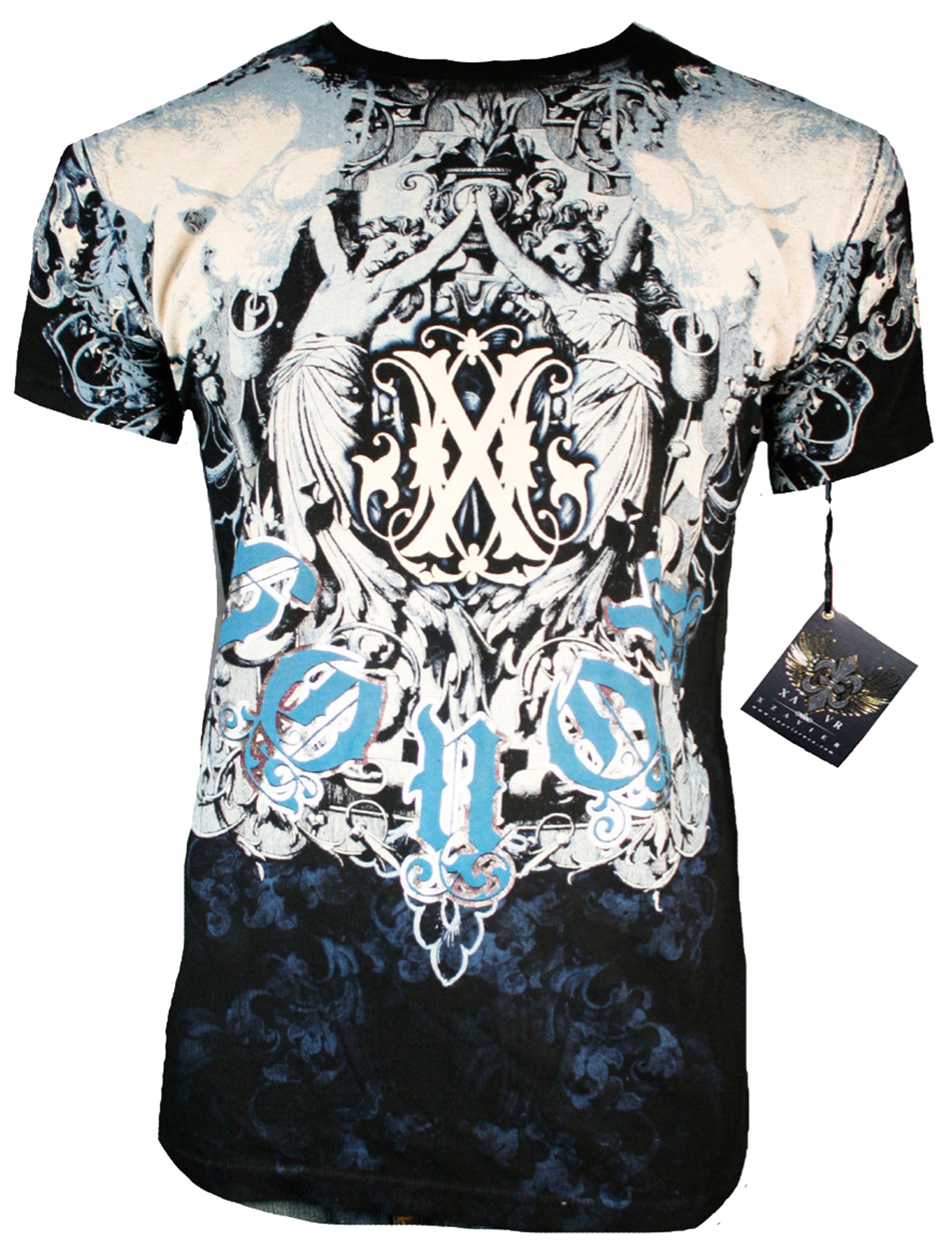 Xzavier - Liberty Skulls T-Shirt Front