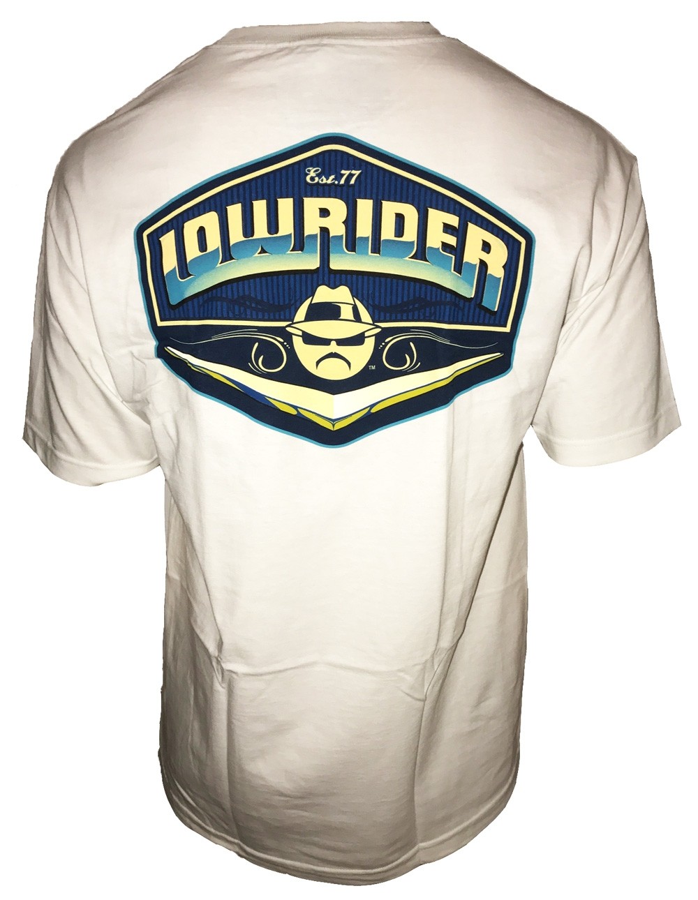 Lowrider Clothing - Blue Logo T-Shirt