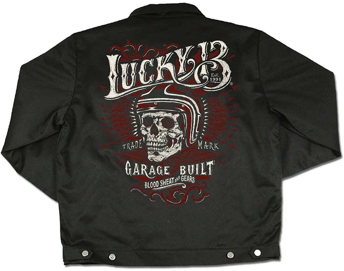 Lucky 13 - Skull Built Jacke