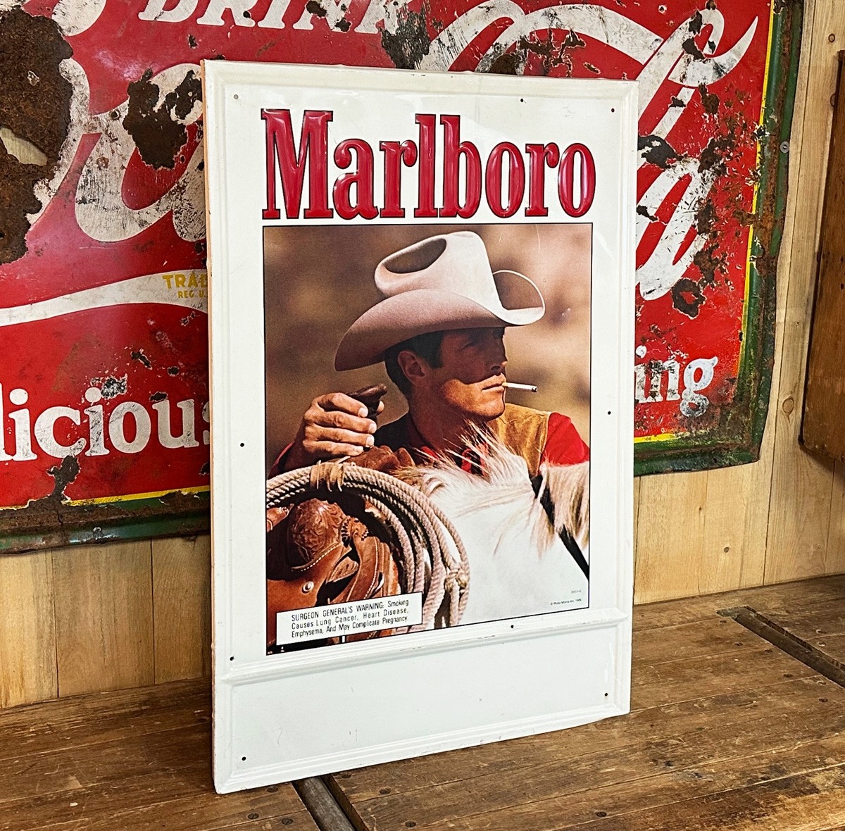 1986 Marlboro Schild