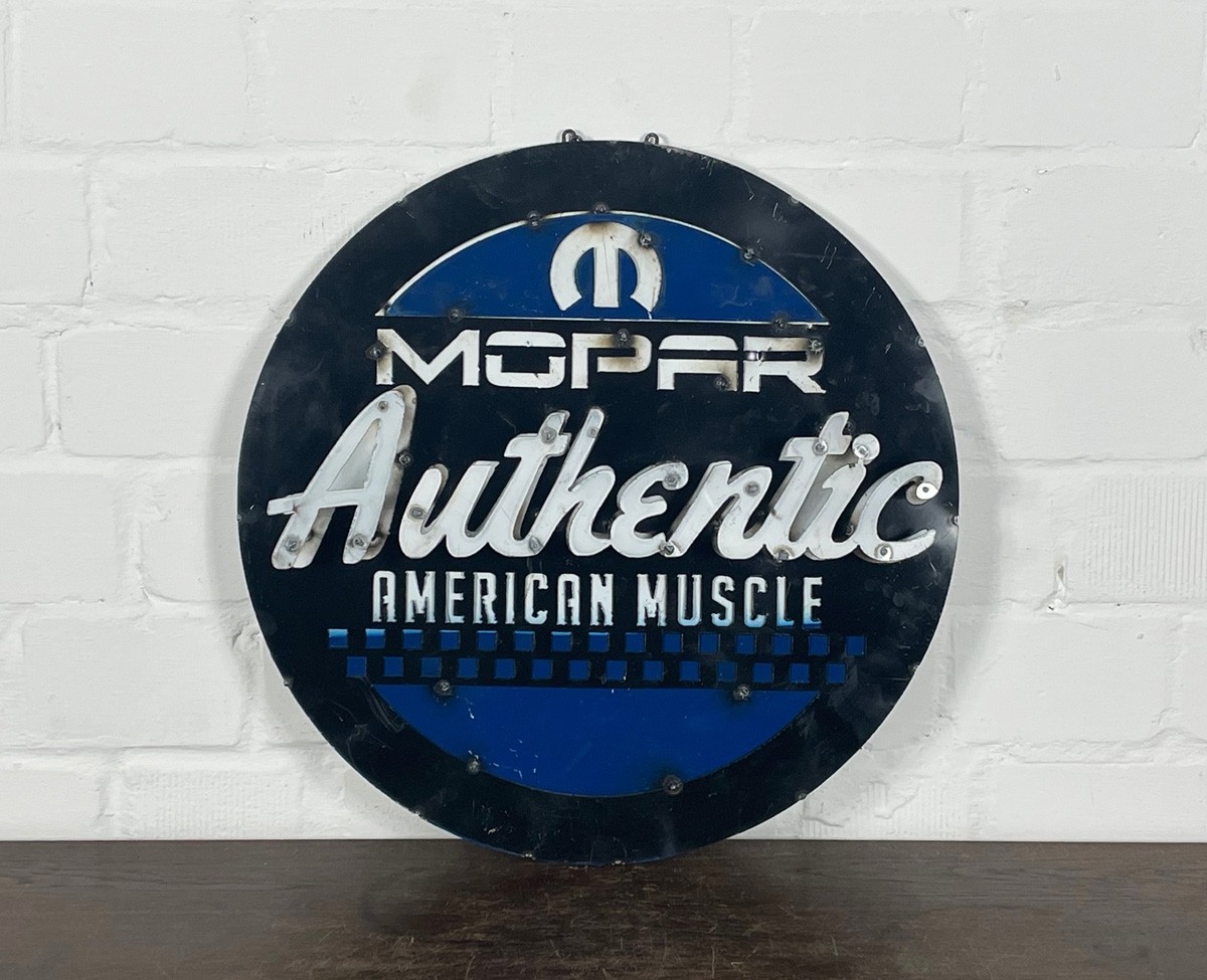 Mopar Authentic American Muscle 3D Schild