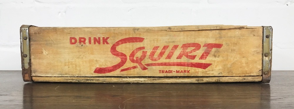 Original Soda Crate - Squirt/Nesbitts Getränkekiste