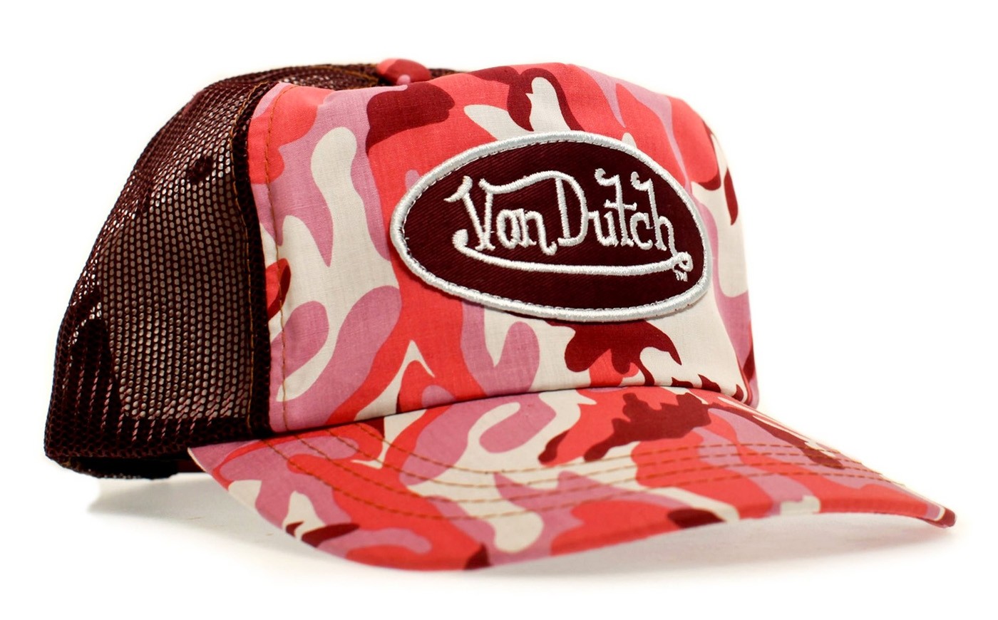 Von Dutch - Camouflage/Camo Mesh Trucker Cap