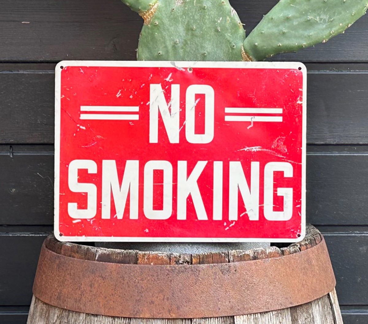 No Smoking Schild