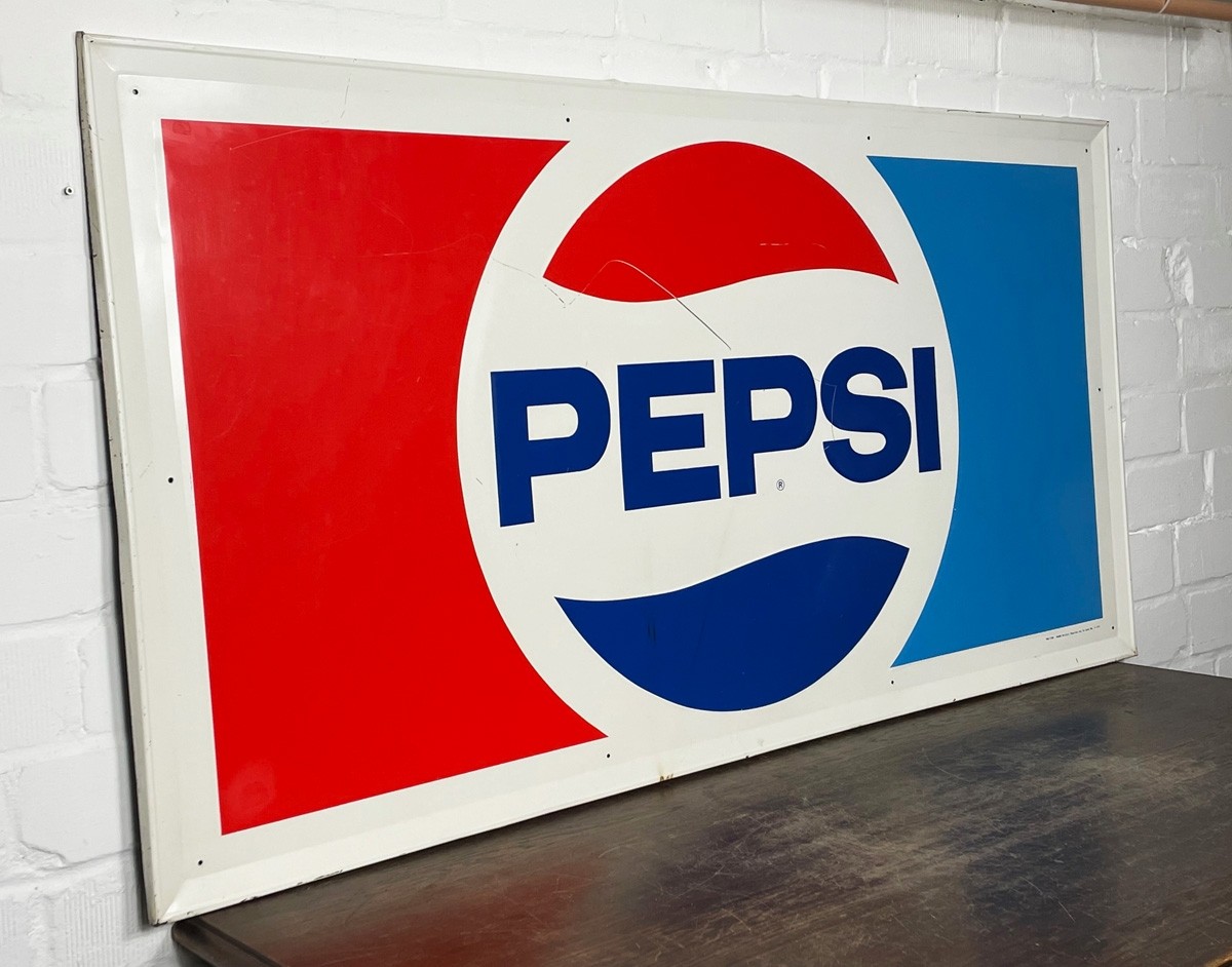 Pepsi Cola Schild - 1980