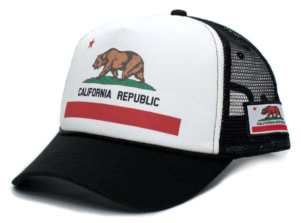 Retro Cap - California Republic Trucker Cap