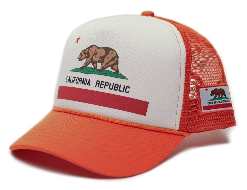 Retro Cap - California Republic Trucker Cap