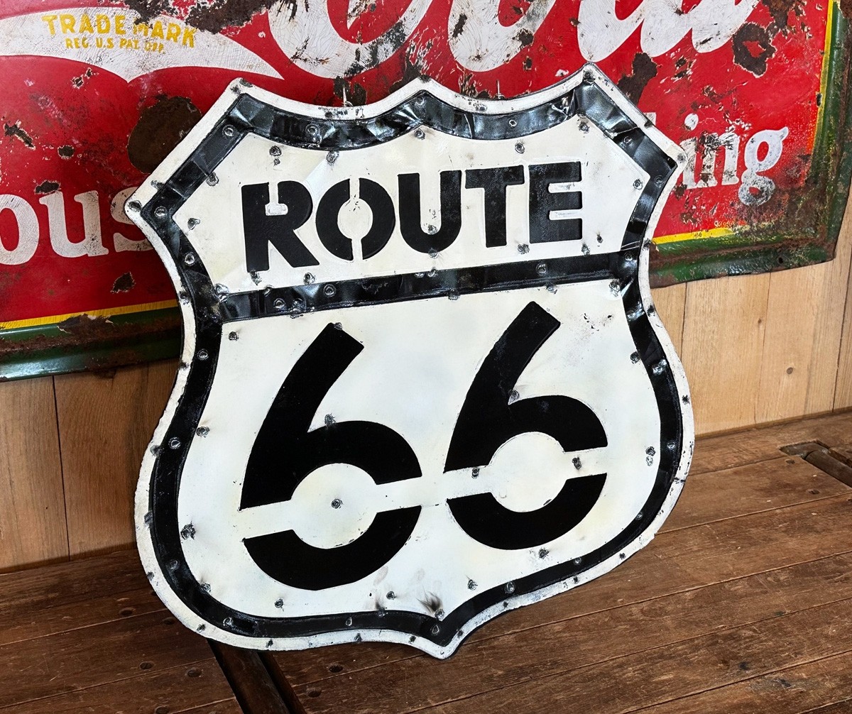 XL Route 66 Schild