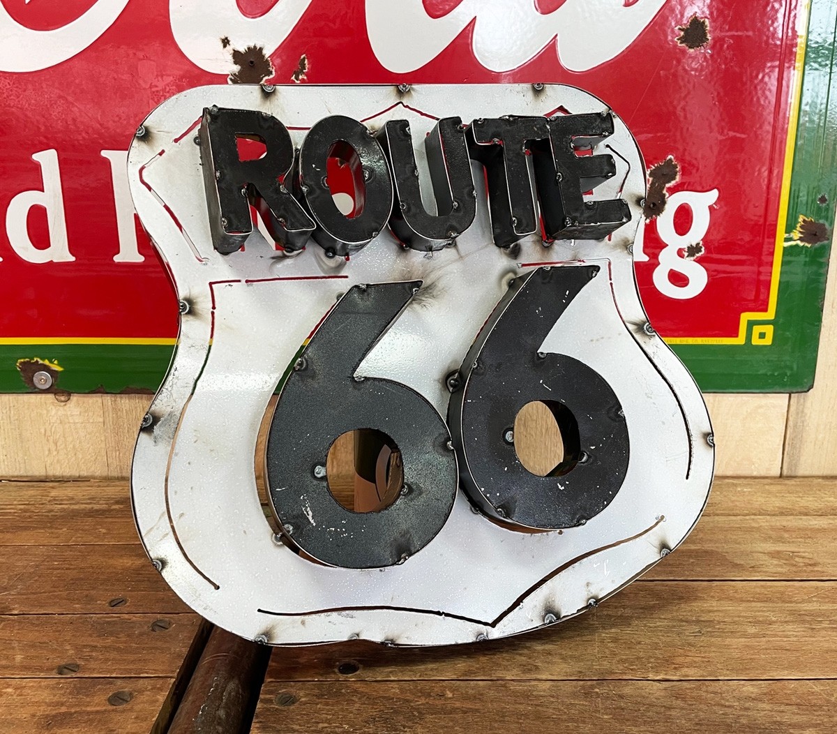 Route 66 XL 3D Schild