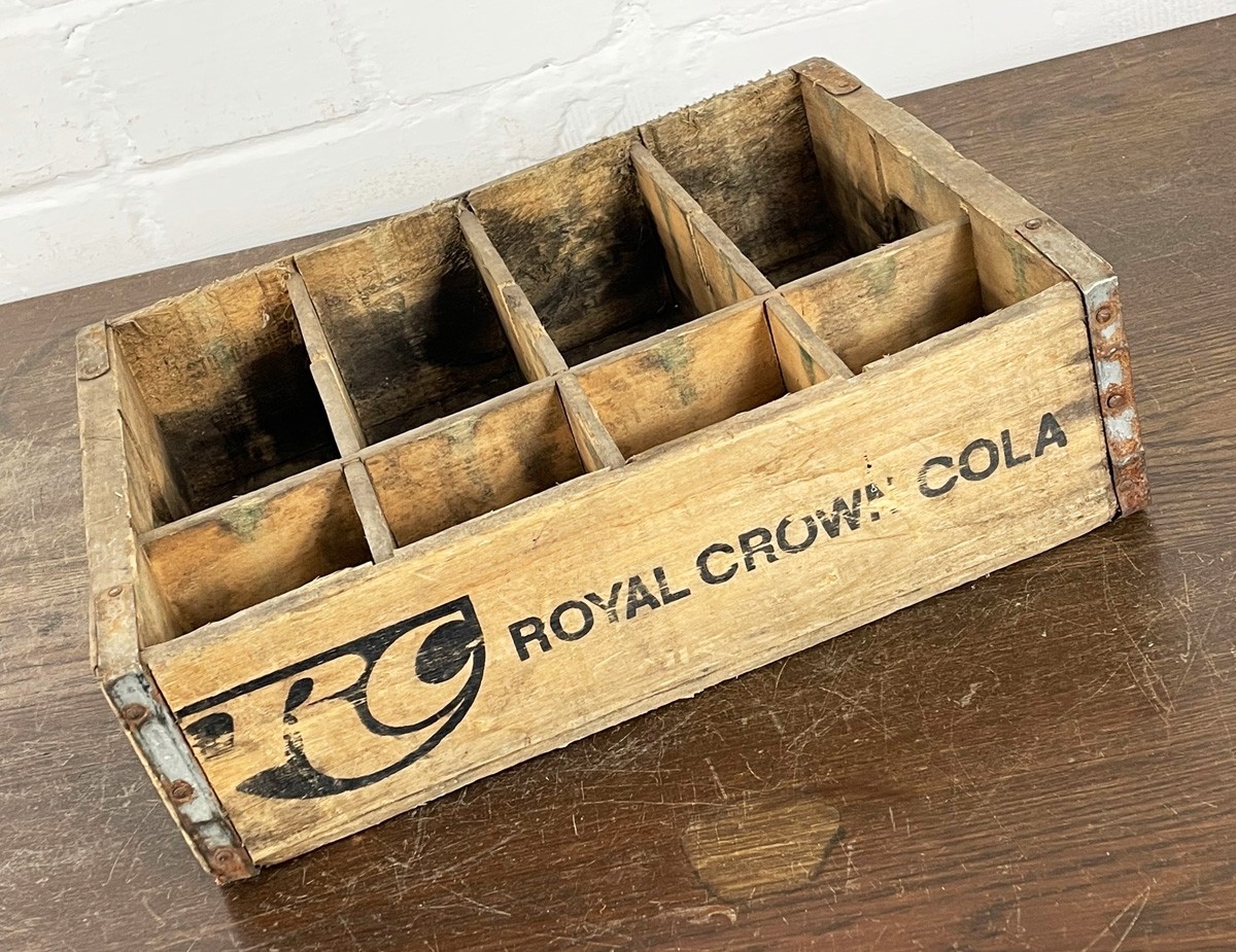 Royal Crown Cola Getränkekiste