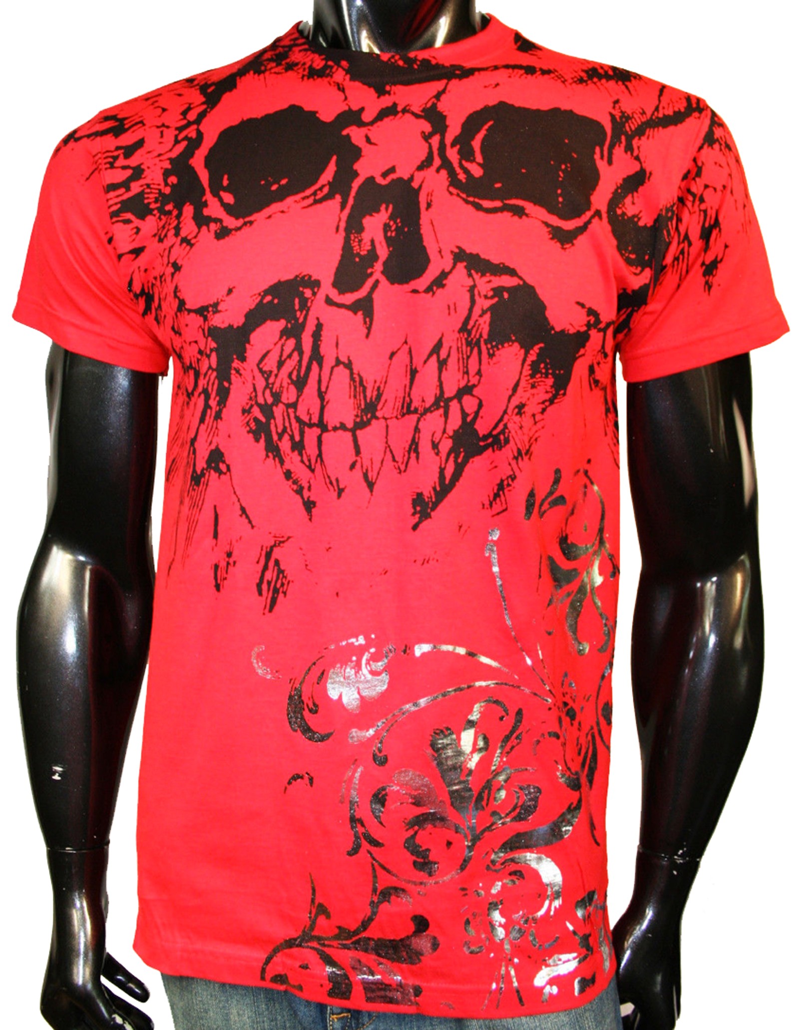 Konflic Clothing - Royal Skull T-Shirt Front