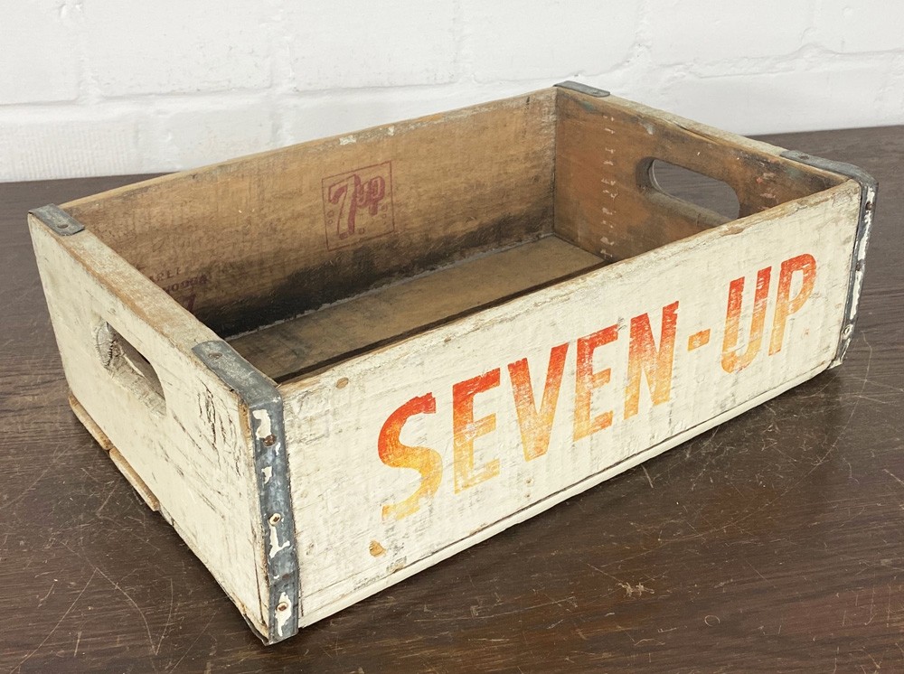 Original Soda Crate - Seven Up Fresh Up Getränkekiste