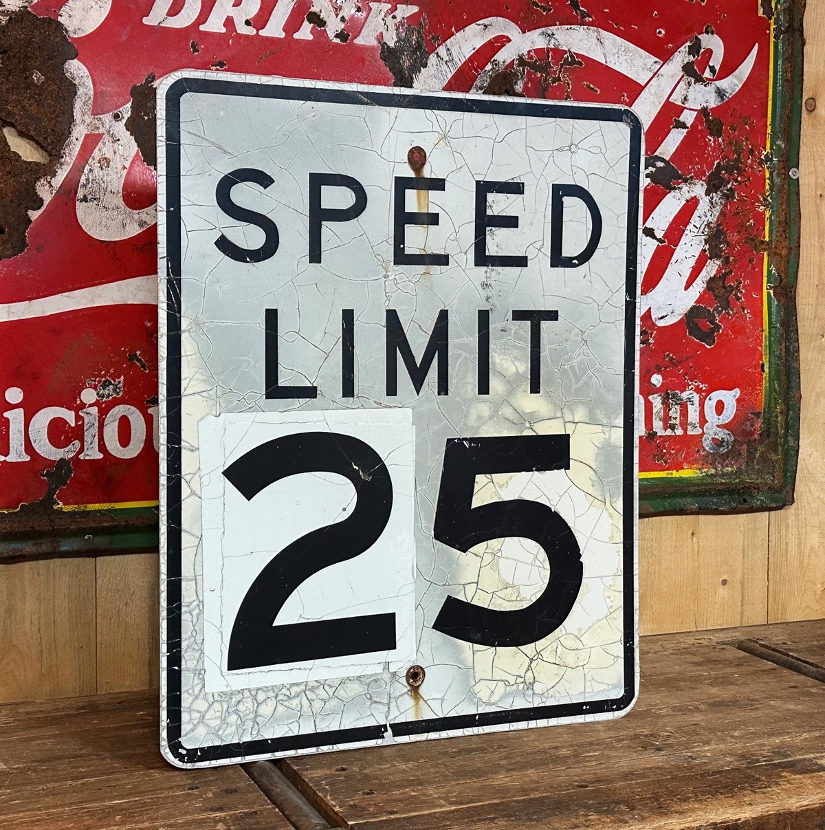 Speed Limit 25 Verkehrsschild