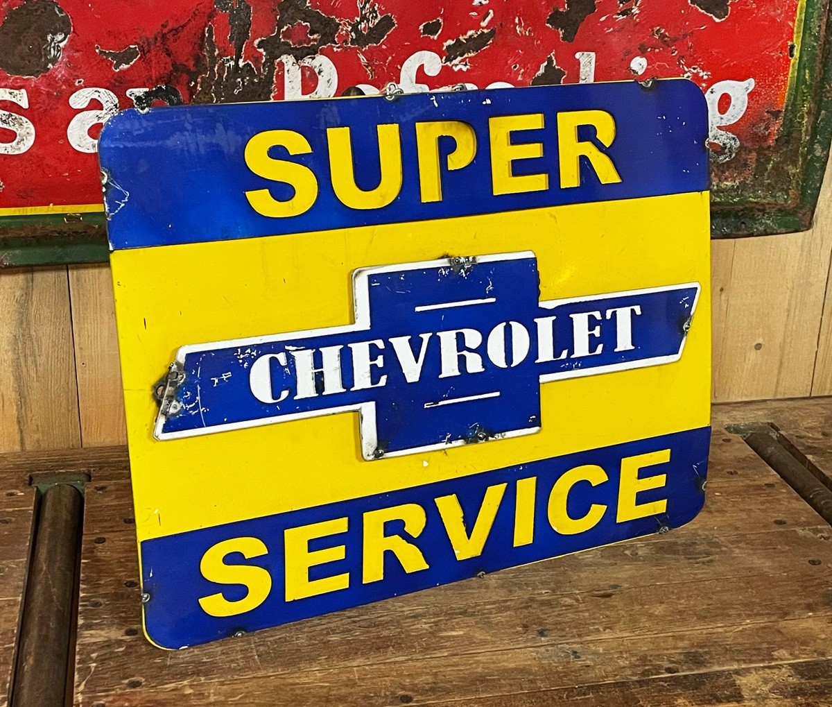 Chevrolet Super Service XL Schild